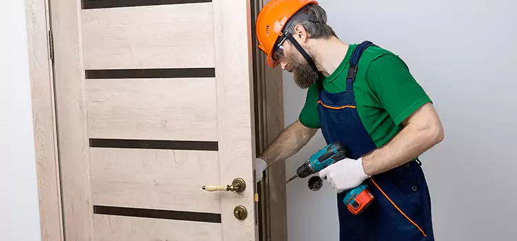 Replace Internal Door Handle with Lock Papillion